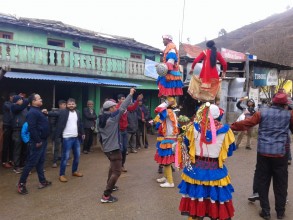 दमाहा बाजाँ र छलिया नाँच संकटमा 